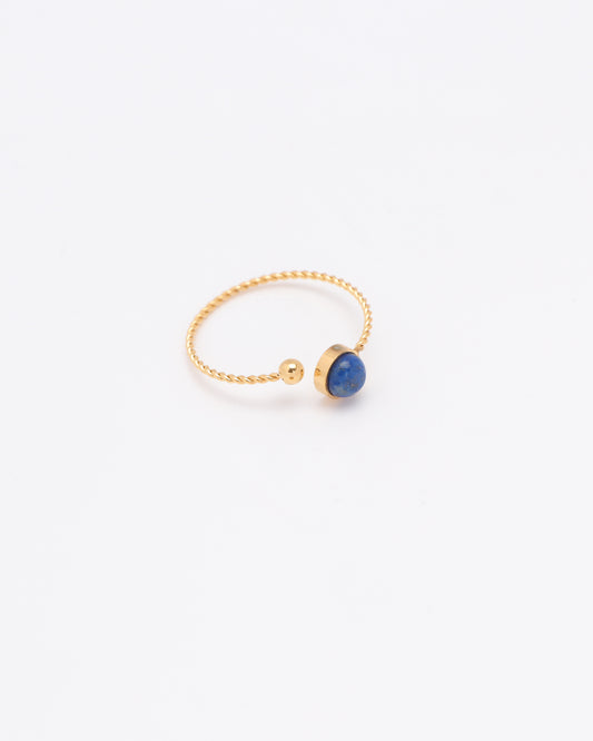 Lapis Lazuli Gold Ring