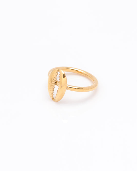 Oceanna Gold Shell Ring