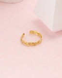 Tressa Gold Braided Ring Tressa Gold Braided Ring