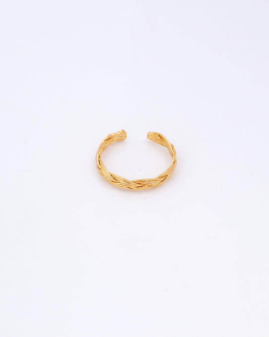 Tressa Gold Braided Ring