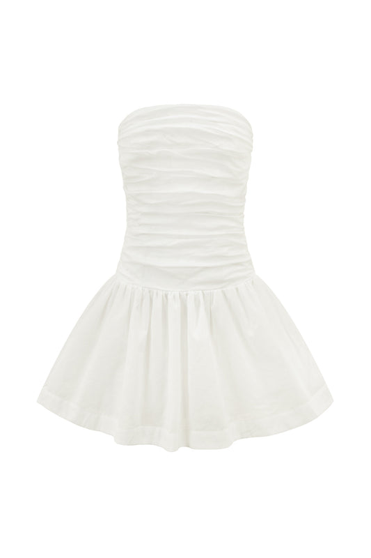 Dandy White Mini Dress