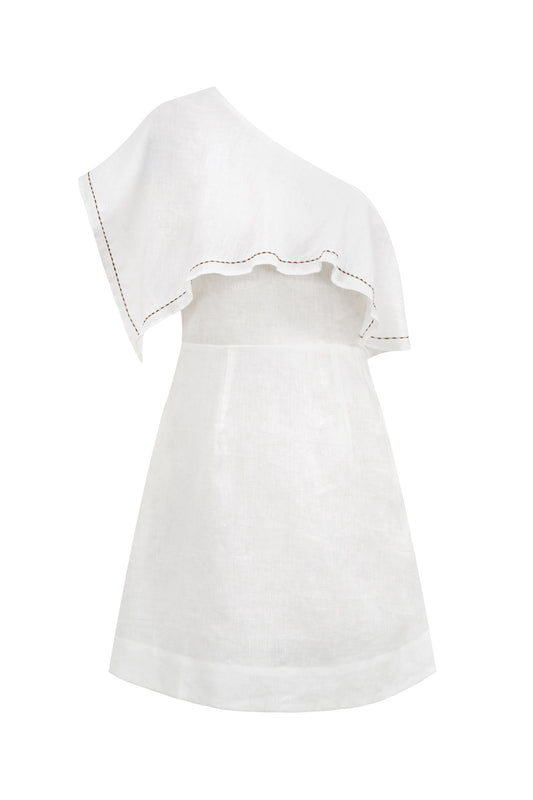 Eileen White Mini Dress