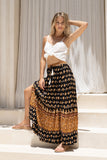 Leila Black Boho Maxi Skirt Leila Black Boho Maxi Skirt