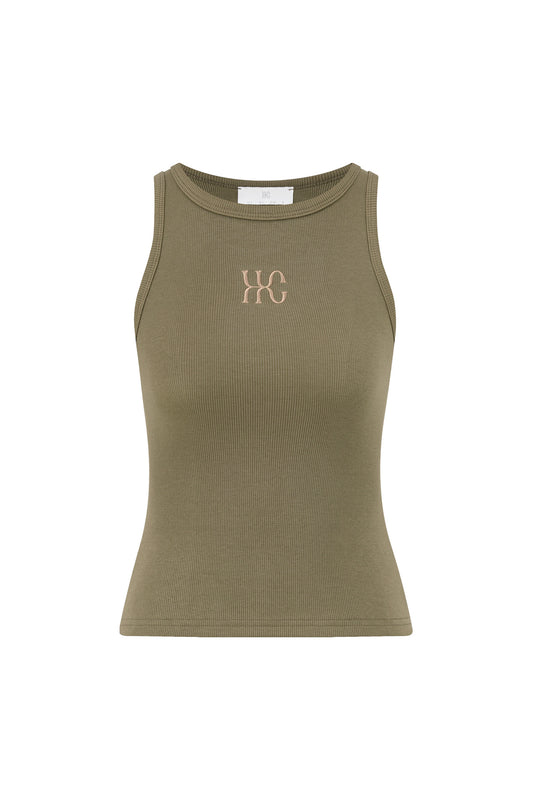 HC Khaki Tank Top
