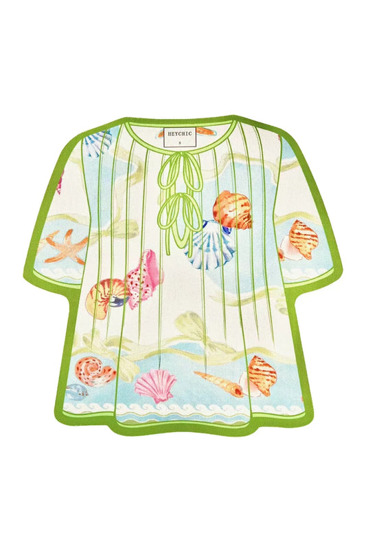 Neri Shells Multicolour Abstract Mouse Pad