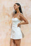 Misty White Mini Dress Misty White Mini Dress