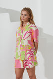 Paradisio Pink Tropical Shirt Paradisio Pink Tropical Shirt