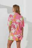Paradisio Pink Tropical Shirt Paradisio Pink Tropical Shirt