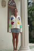 Emilee Multicolour Floral Knit Cardigan Emilee Multicolour Floral Knit Cardigan