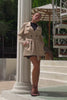 Tara Mocha Short Trench Coat Tara Mocha Short Trench Coat