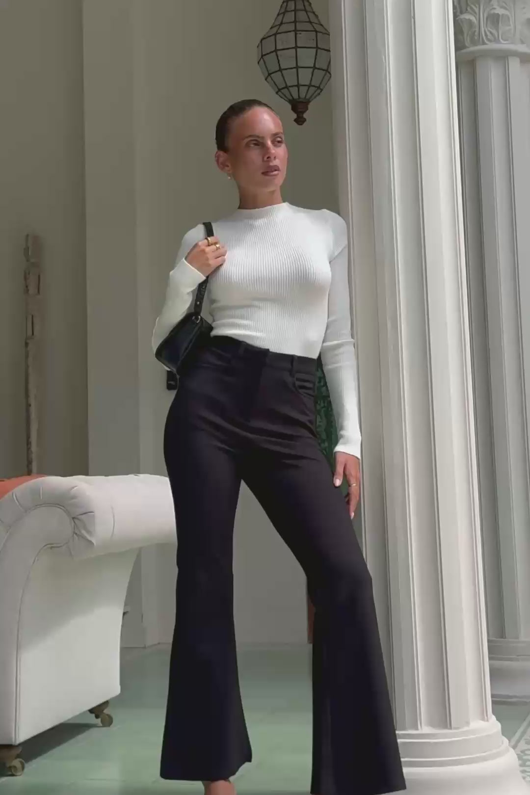 Jensen Black Flared Pants Jensen Black Flared Pants