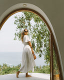 Ina White Midi Dress Ina White Midi Dress