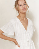 Ina White Midi Dress Ina White Midi Dress