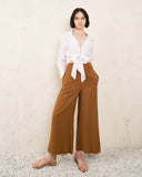 Liana White Collared Blouse Liana White Collared Blouse