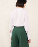 Liana White Collared Blouse Liana White Collared Blouse
