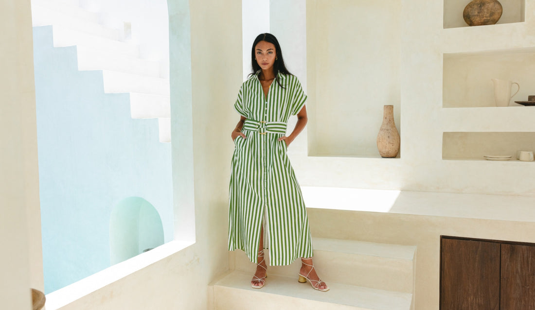 affordable shirt dresses Moxiu Maxi Shirt Dress for Women Linen,Womens Long Sleeve Cotton Linen Button Down Tshirt Dresses Solid Color V Neck Waist Summer Casual Loose Fit Pocket Blouse Dress