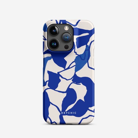 Calypso Blue Abstract iPhone Case
