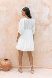 Adeia White Mini Dress