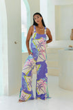 Paradisio Purple Tropical Jumpsuit