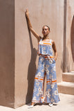 Meadow Blue Floral Jumpsuit