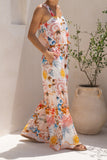 Lumeia Pink Tropical Jumpsuit