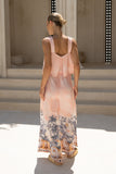 Marzella Pink Tropical Jumpsuit