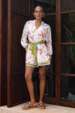 Lauriane Multicolour Abstract Playsuit