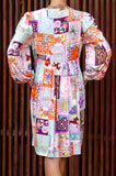 Sirocca Multicolour Patchwork Mini Dress
