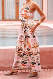 Aeliana Multicolour Tropical Jumpsuit