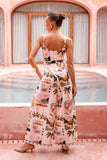 Aeliana Multicolour Tropical Jumpsuit