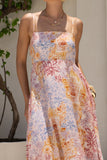 Amaelis Multicolour Floral Flared Maxi Dress