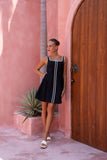 Luella Black Contrast Ric Rac Mini Dress