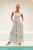 Amelina Multicolour Floral Ruffle Jumpsuit
