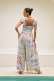 Amelina Multicolour Floral Ruffle Jumpsuit