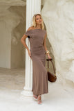 Jayna Brown Maxi Dress