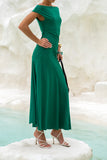 Jayna Green Maxi Dress