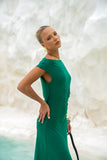 Jayna Green Maxi Dress