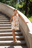 Isola Multicolour Tropical Mini Dress