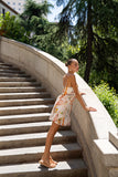 Isola Multicolour Tropical Mini Dress