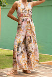 Roselune Multicolour Abstract Jumpsuit