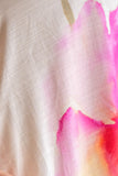 Jacinta Pink Floral Flared Sleeve Maxi Dress