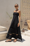 Isobel Black Maxi Dress