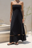 Isobel Black Maxi Dress