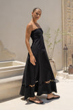 Isobel Black Maxi Dress