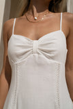 Lumi White Sweetheart Maxi Dress