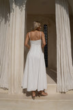 Lumi White Sweetheart Maxi Dress
