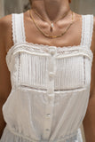 Tovi White Lace Trim Playsuit