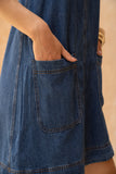 Resa Blue Denim Mini Dress