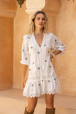 Petite Palms Mini Dress
