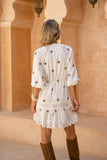 Petite Palms Mini Dress